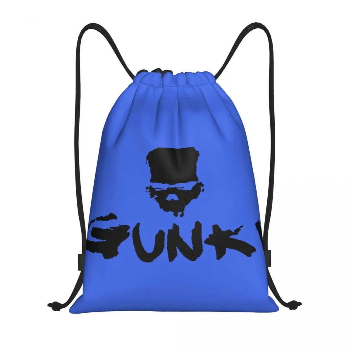 Gunkis Fish-mochila con cordón para hombre y mujer, saco deportivo portátil para gimnasio, bolsa de entrenamiento para caña de pescar