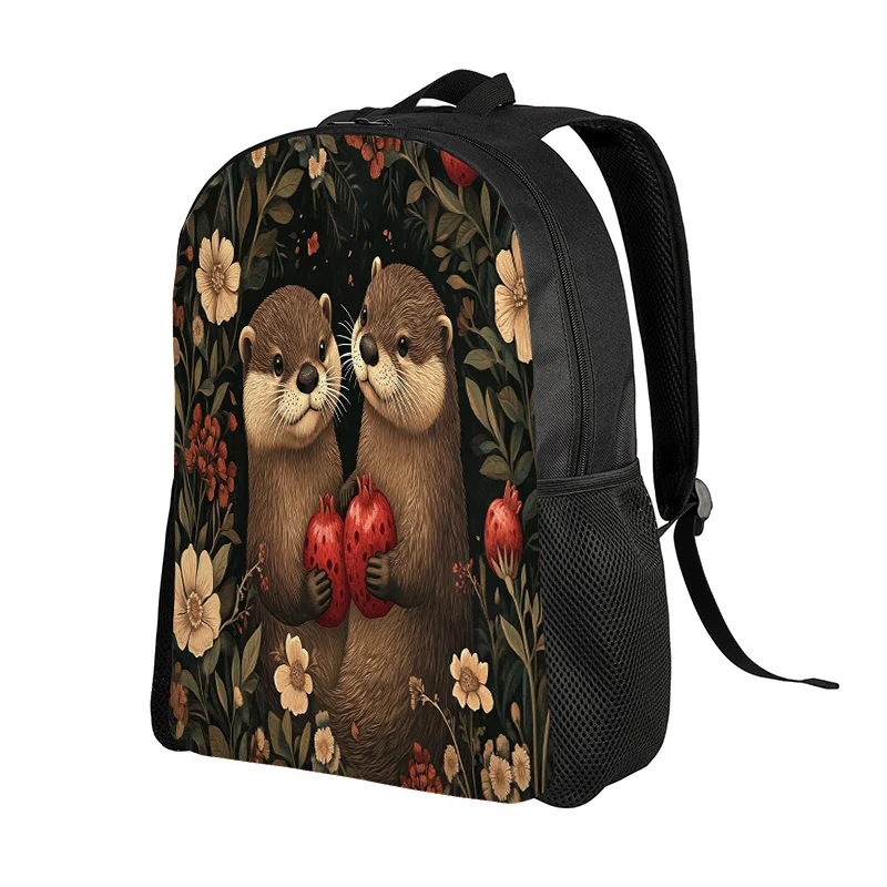 

Lightweight foldable outdoor sports backpack with forest animal patterns, perfect for travel and as a teenager's schoolbag