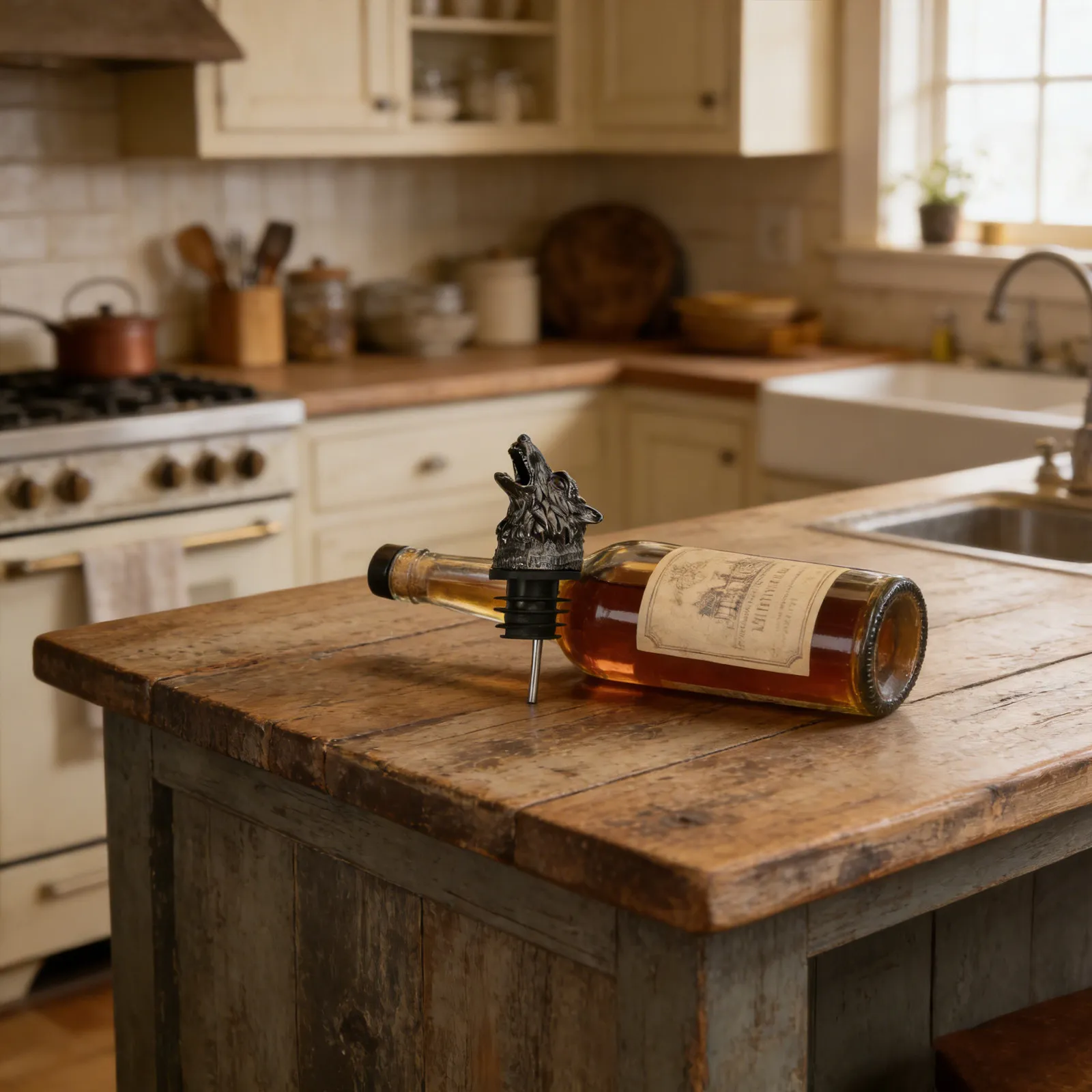 Wine Decanter Bar Glass Home Halloween Christmas New Year Bottle Pourer Spout Bottle Spout Pourer Wine Aerator