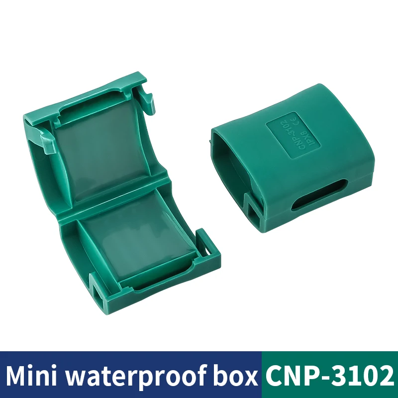 1/5/10 Stück IP68 Wasserdichte Anschlussdose Grünes Gel Mini-Kabelverbinder Universelle Verkabelung Regenfester Anschlussblock Sicher und Flexibel