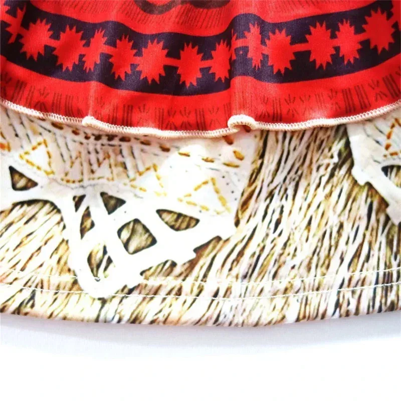 여름 요정 공주 Moana 수영복 소녀 수영복 유아 아기 수영복 소녀 비치 비키니 파티 의류 어린이 목욕 의류 세트