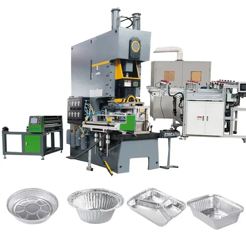 for Feeder Mold Aluminum Foil Container/Lunch Box Dishes Machinery Production Line aluminum foil container making machine