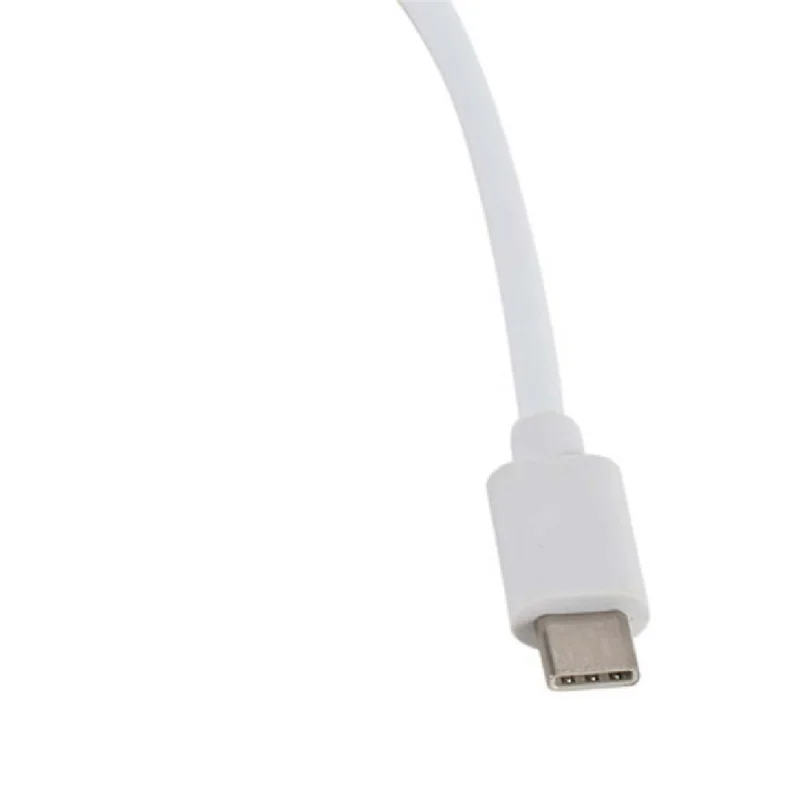 A48R-TYPEC к USB2.0 Концентратор сетевой карты 100GbE Lan Rj45 Сетевой адаптер Ethernet 3-портовый USB 2.0