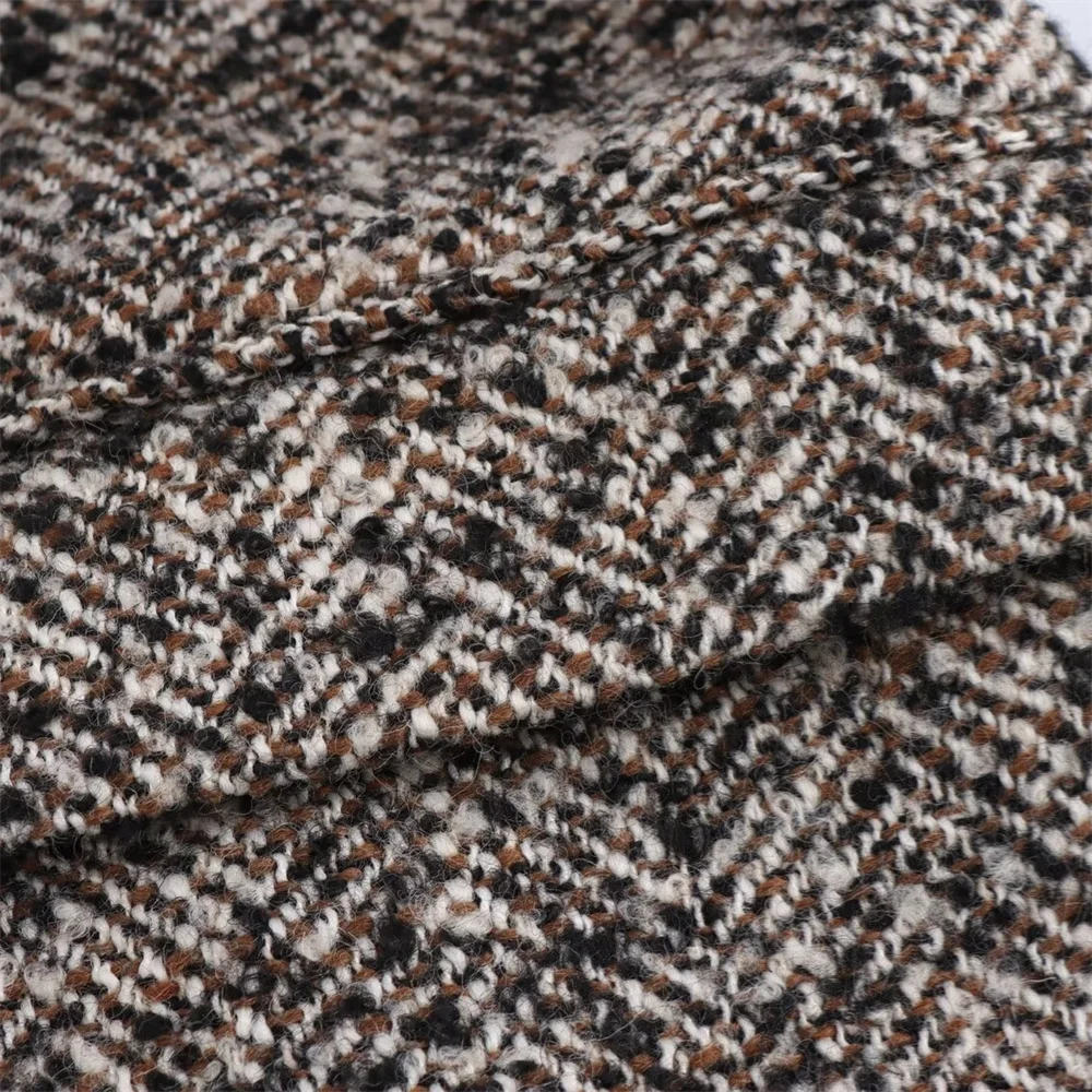 BM&MD&ZA 2024 Autunno Nuovo Stile di Abbigliamento da Donna Pendolarismo Tempo Libero Moda con Cintura Diagonale Cappotto a Vita Allentata