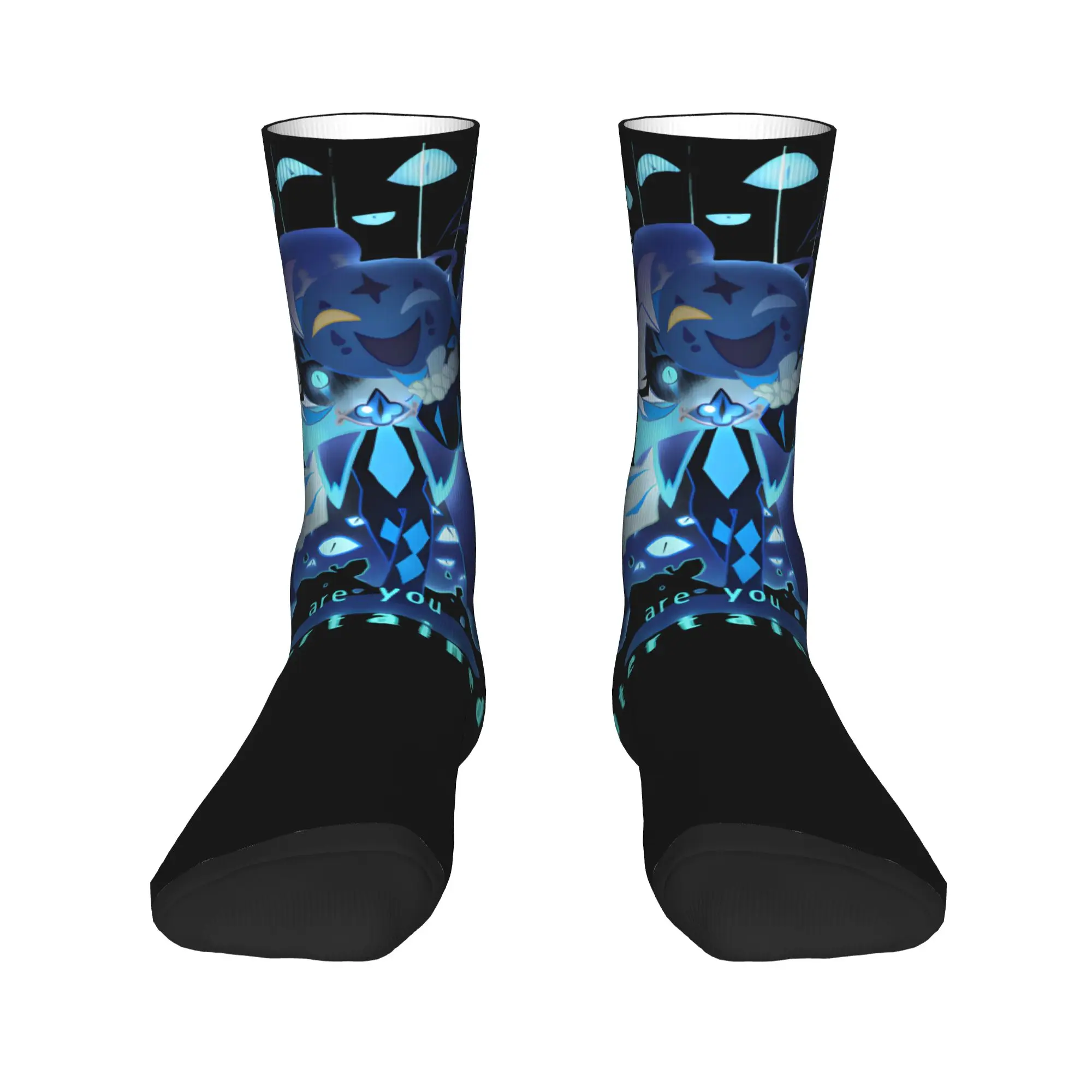Couple Socks Cookie Game Carnival  Stockings Non Slip Warm Soft Socks Spring Casual Graphic Outdoor Sports Socks