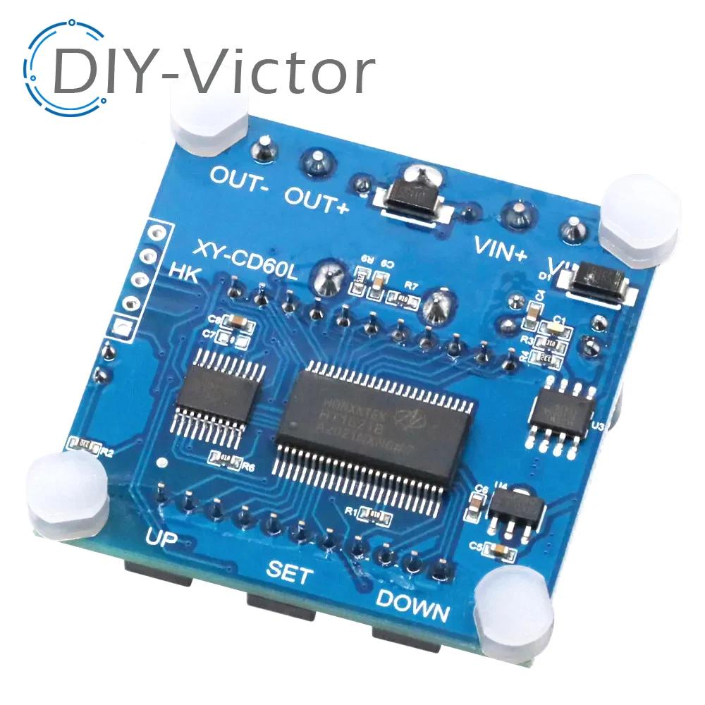 Lithium/Lead-acid Battery Charger Discharge Control Module LCD Display Undervoltage Overcharge Protector Board XY-CD60L DC 6-60V