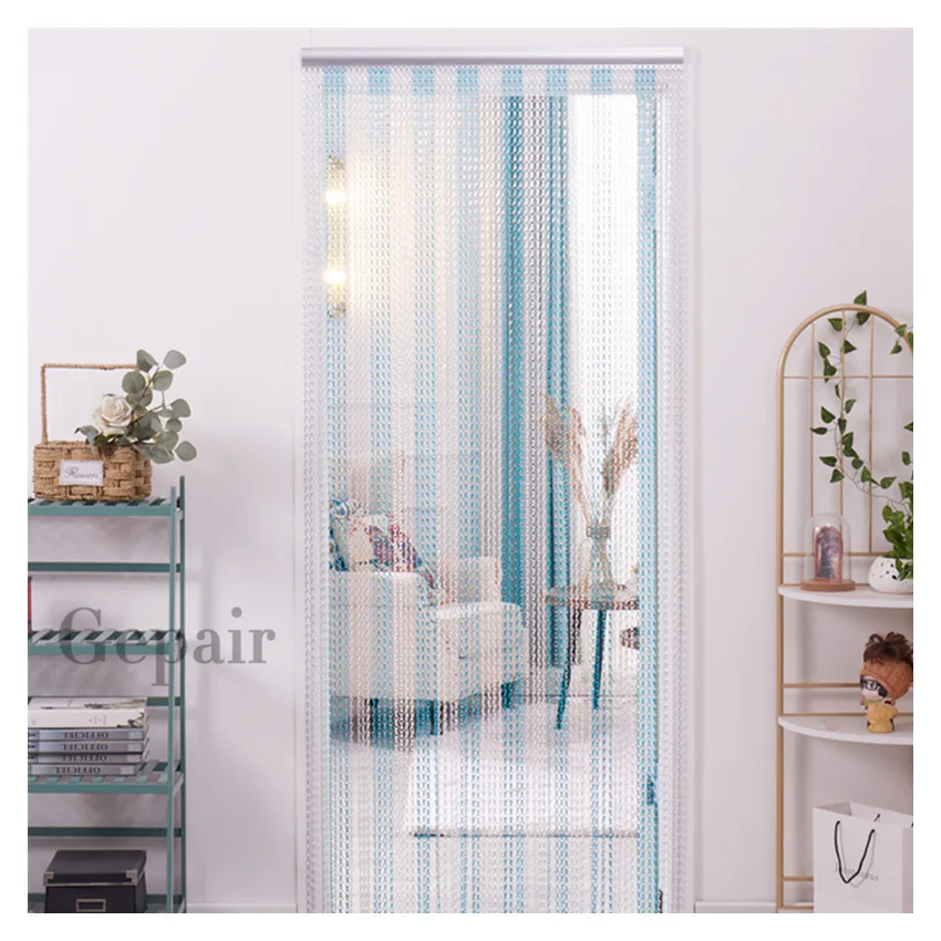 

Aluminium Chain Strip Curtain – Fly & Insect Control for Doors, Kitchens, Shops | Durable Pest Barrier & Decorative Home Accesso