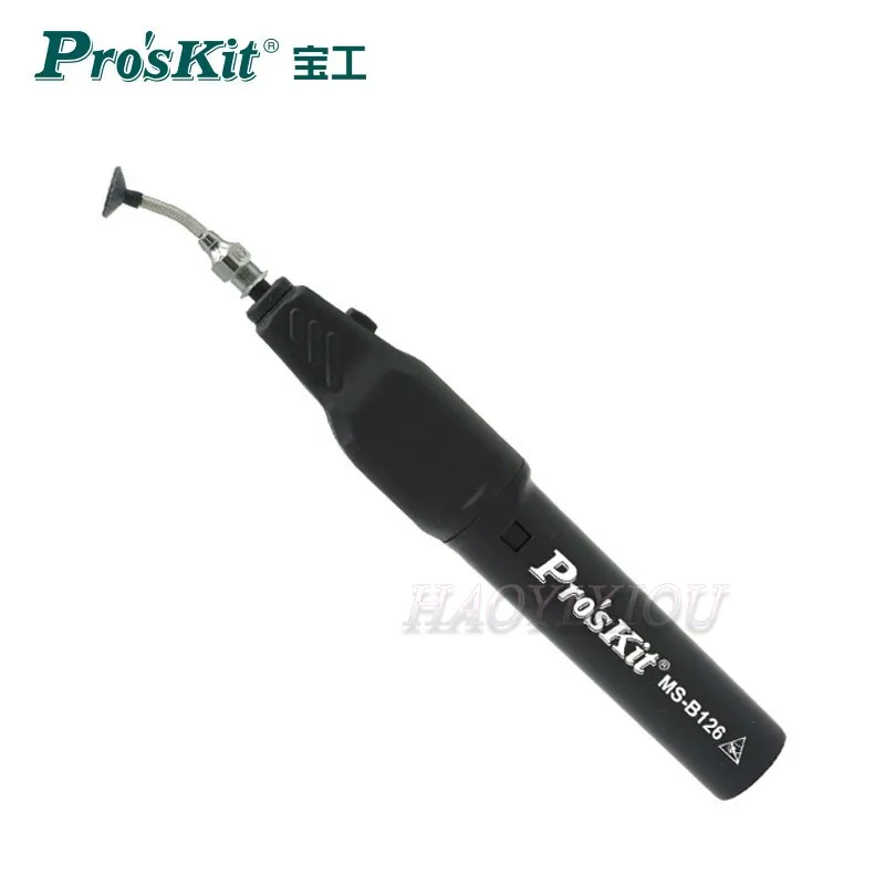 Pro'sKit MS-B126 Strong Electric Vacuum Chuck Antistatic Suction Pen For SMT IC Chip Electronic Parts Lens Absorbers Device