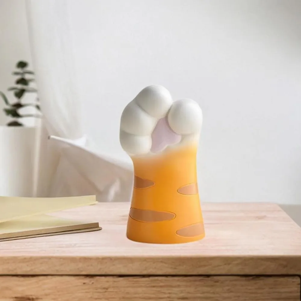 

Cartoon Resin Crafts Cat Claw Flower Vase Painted Cute Desktop Plants Pot Handmade Cat Claw Holder Pen Holder