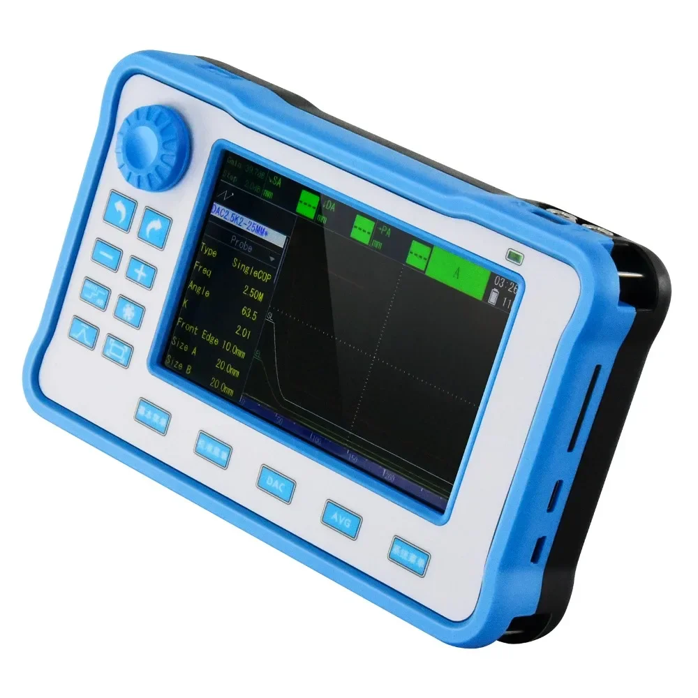 Ultrasonic Flaw Detector High-precision Metal Steel Pipe Weld Casting Internal Defects Porosity Detector view 2