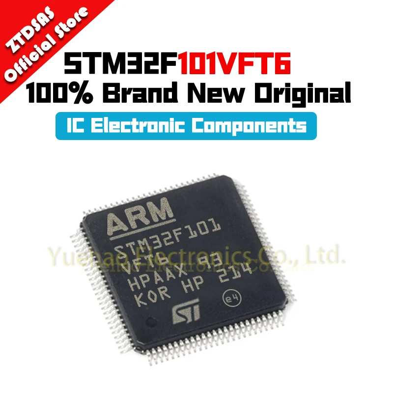 

New Original STM32F101VFT6 STM32F101VF STM32F101 STM32F STM32 STM IC MCU LQFP-100