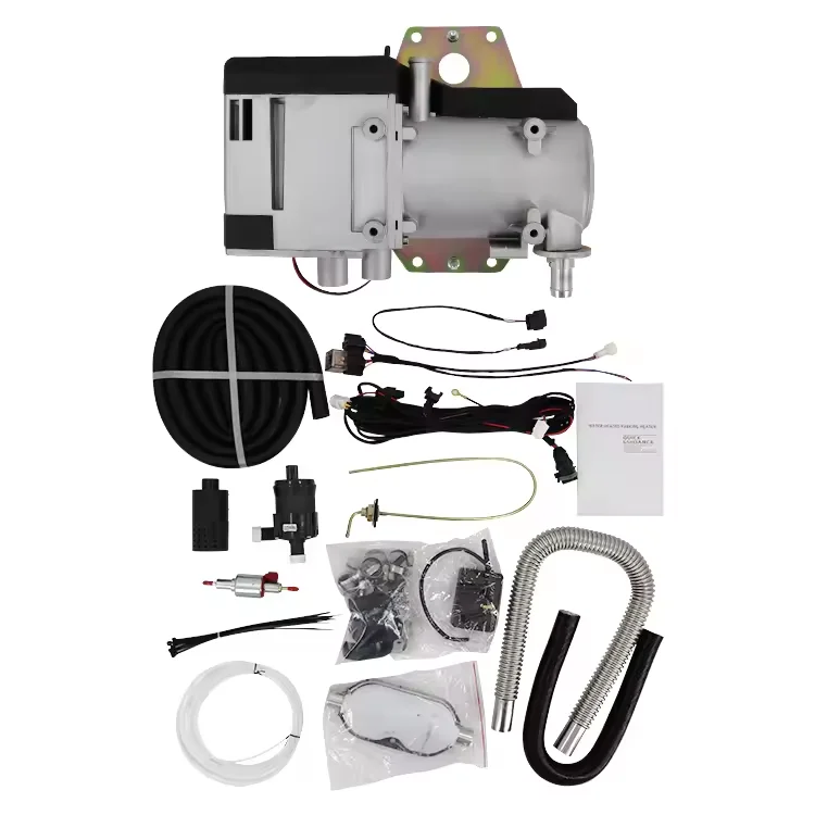 Diesel Parking Heater, 12KW 12V 24V Air Water Heater, with LCD Remote Control, for Truck RV Bus Boat Motorhome, Full Accessories