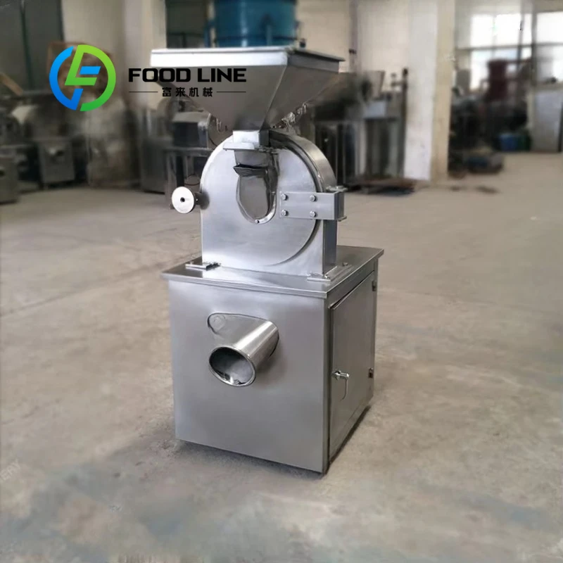 Commercial Stainless Steel Flour Mill Machine Fine Grinder for Dried Beans Seed Corn Powder Making