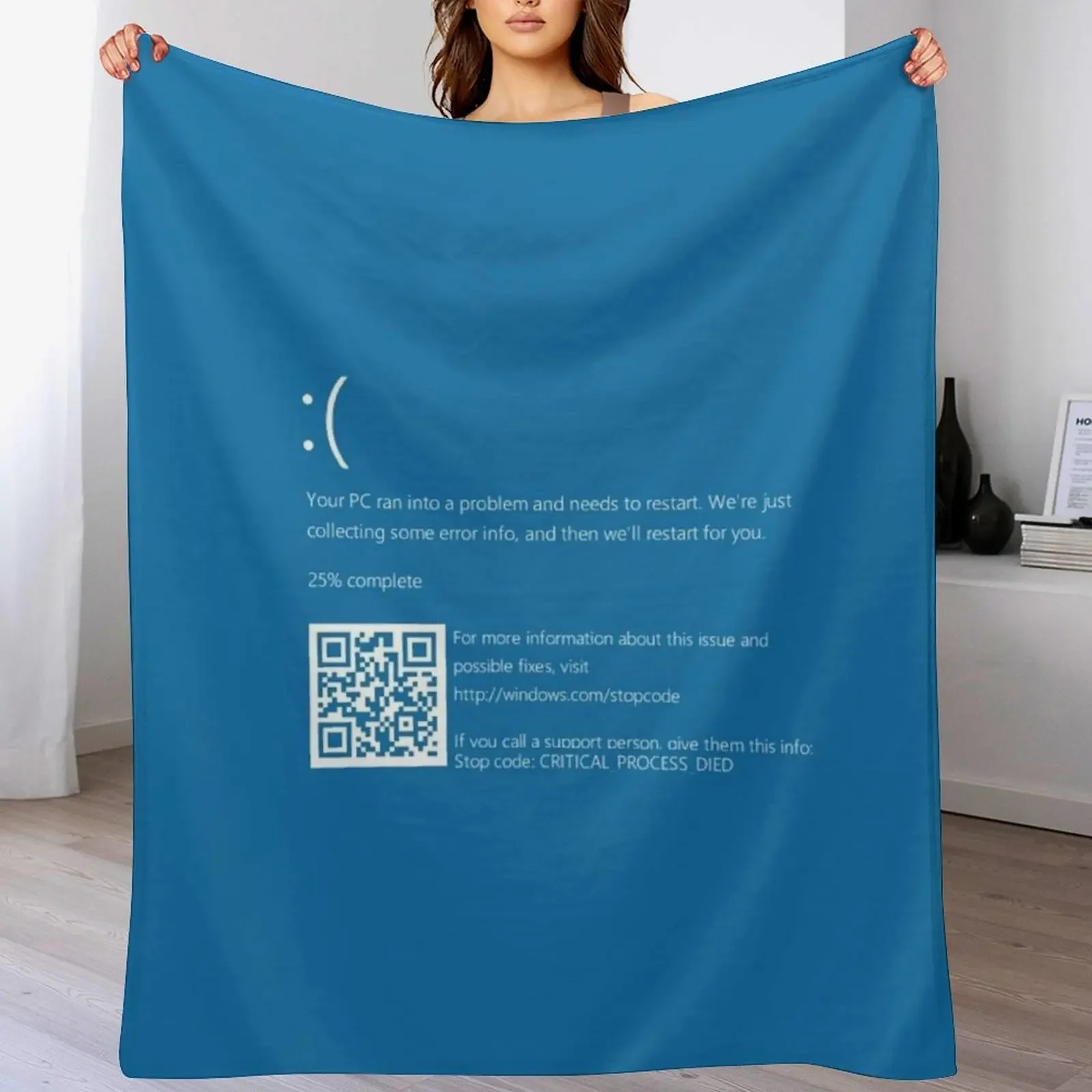 

error message Throw Blanket decorative christmas decoration Hair Tourist Blankets