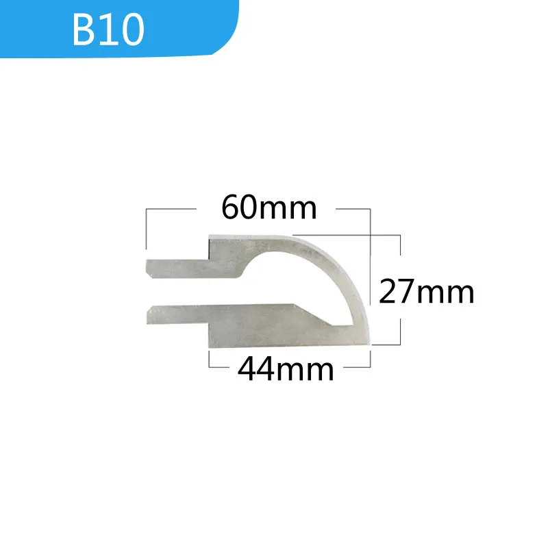 Cuchilla de corte en caliente para cuerda de tela, cuchillo de calentamiento eléctrico, accesorios de corte de espuma, cuchillo ranurado, hoja recta