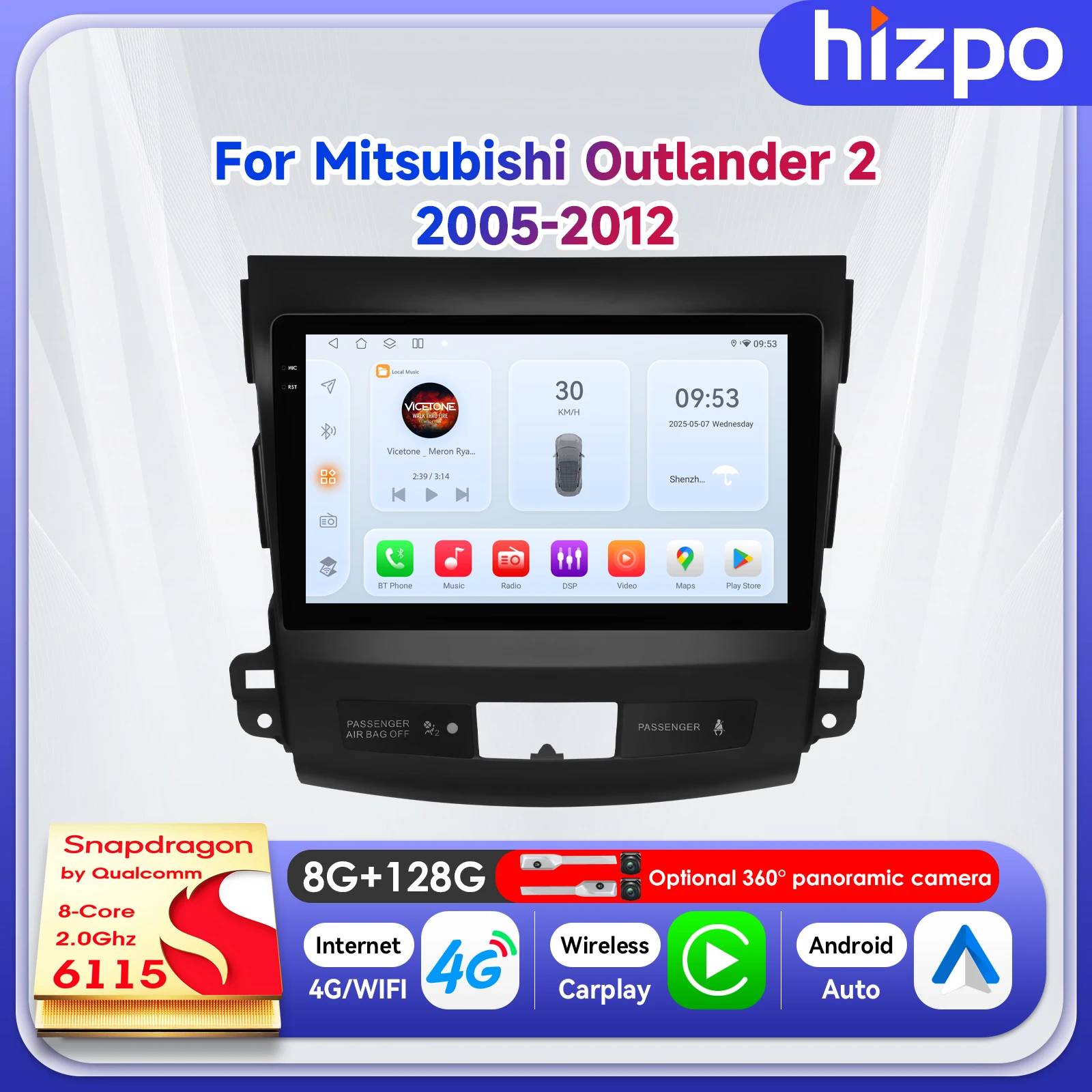 Hizpo 9" Head Unit …