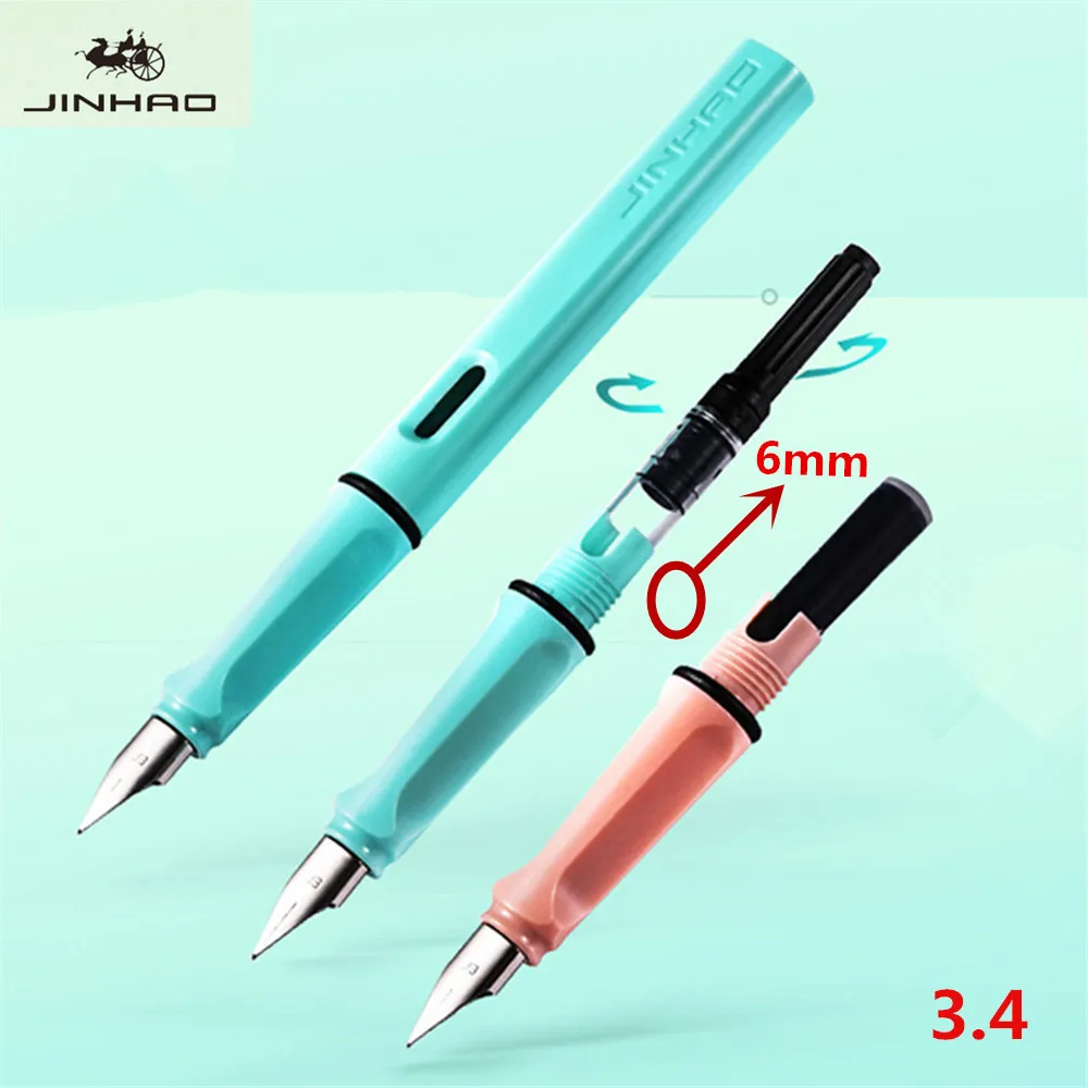 قائمة جديدة فاخرة جودة Jinhao 777 موضة ألوان مختلفة طالب مكتب قلم حبر لوازم مكتبية مدرسية أقلام الحبر #6