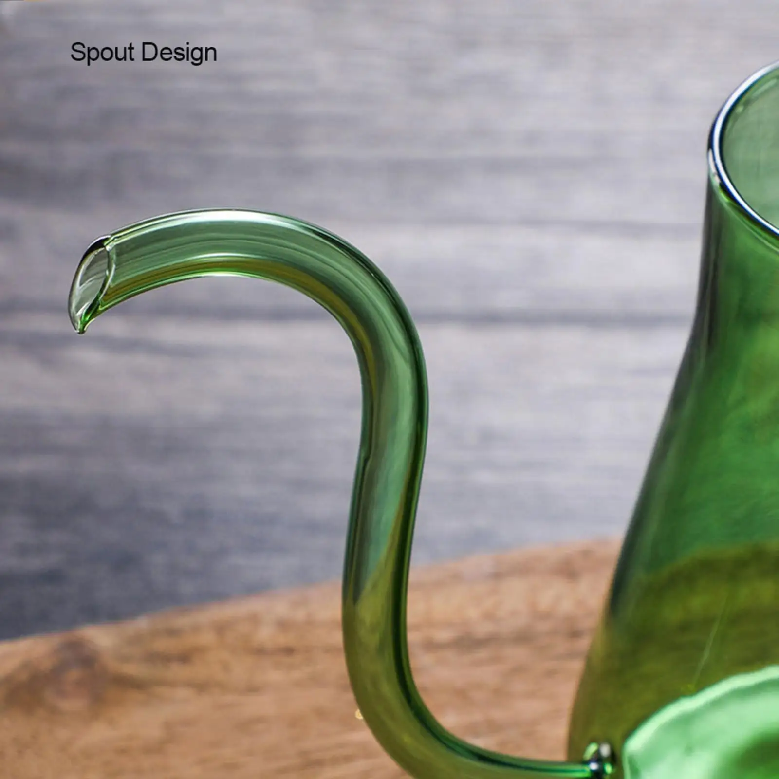 

Glass Tea Kettle Premium Grade with Lid for Drip Coffee Hand-Made Coffee and