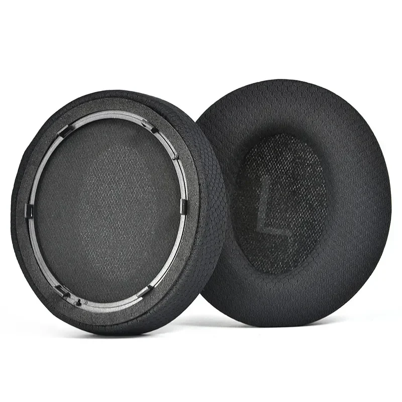 Replacement Breathable mesh fabric style Memory Foam Sponge Earmuff With Buckle Ear Pads Suitable For Anker Space Q45 headset ，