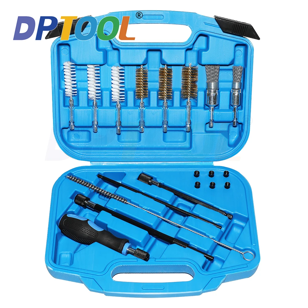 

Universal Injector Seat Cleaning Set Cleaning Diesel Injectors cleaner Tool