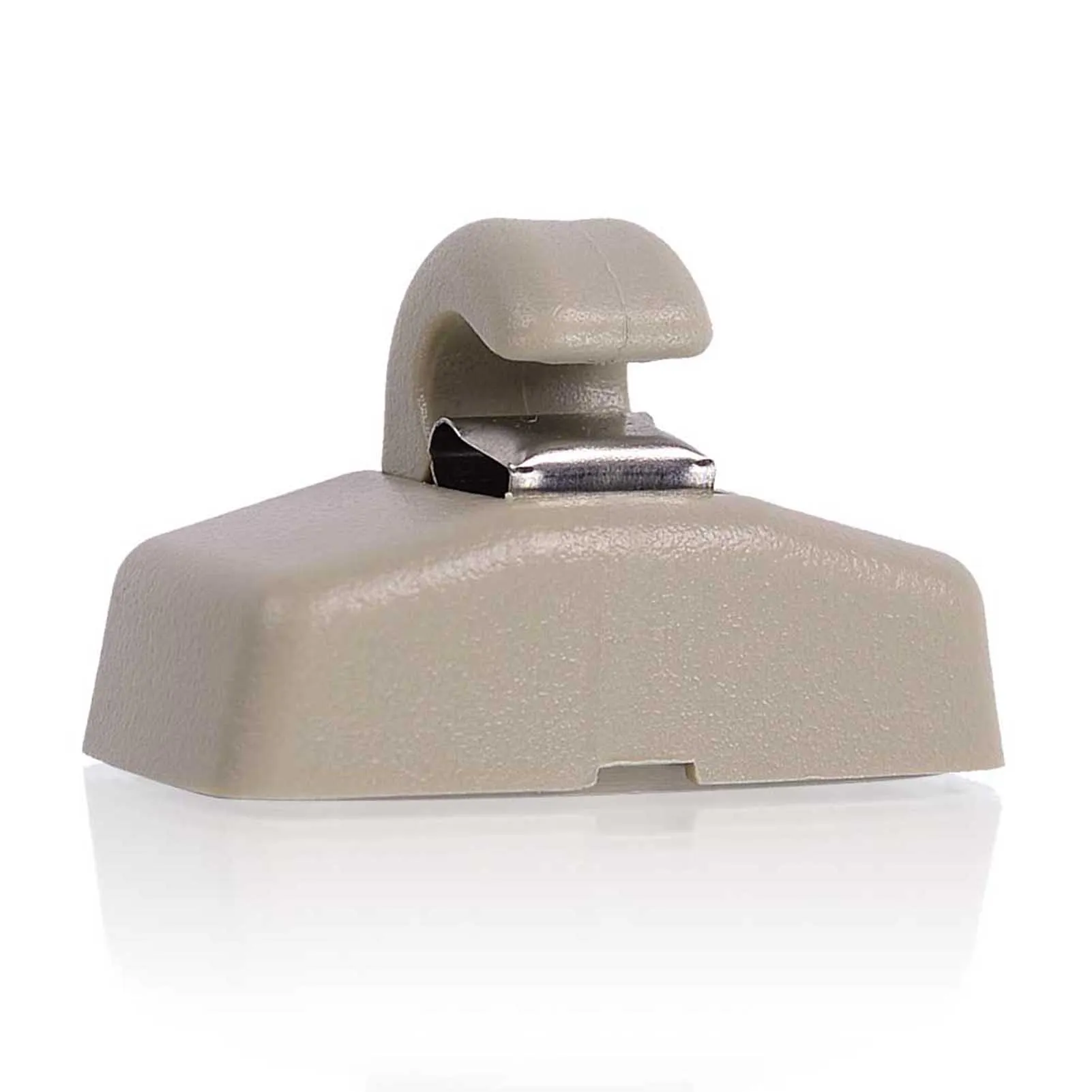 runmade Gray Sun Visor Hook Clip Bracket Hanger Compatible with VW Golf GTI Jetta Mk4 Passat B5 B6 Touran Polo Seat