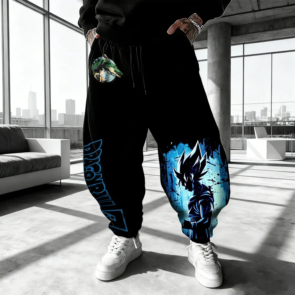 Unisex-Hose aus reiner Baumwolle, Dragon Ball Piccolo, 2026, Sommer, neues Produkt, Harajuku, Anime-Druck, amerikanischer Hip-Hop, lockere Freizeithose