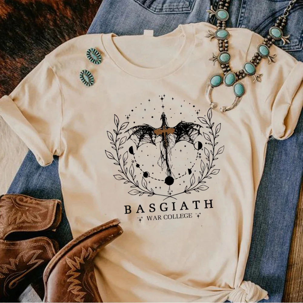 

Fourth Wing top women graphic t-shirts girl harajuku clothes