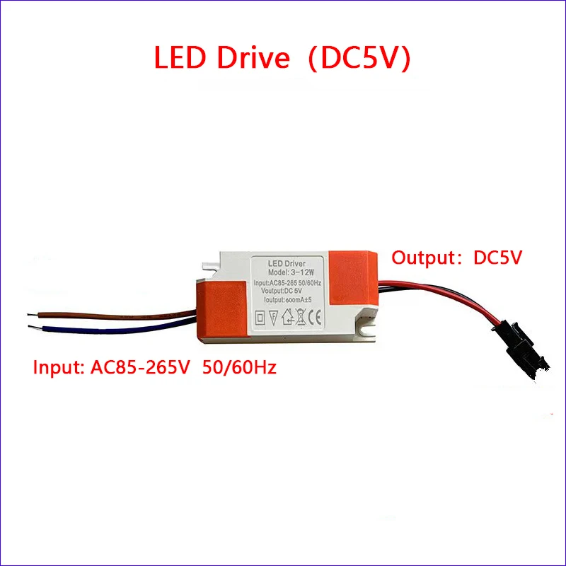 Highlight DC 5V LED lamp board light source USB universal One Color lamp beads With White Light 10W 12W And Driver