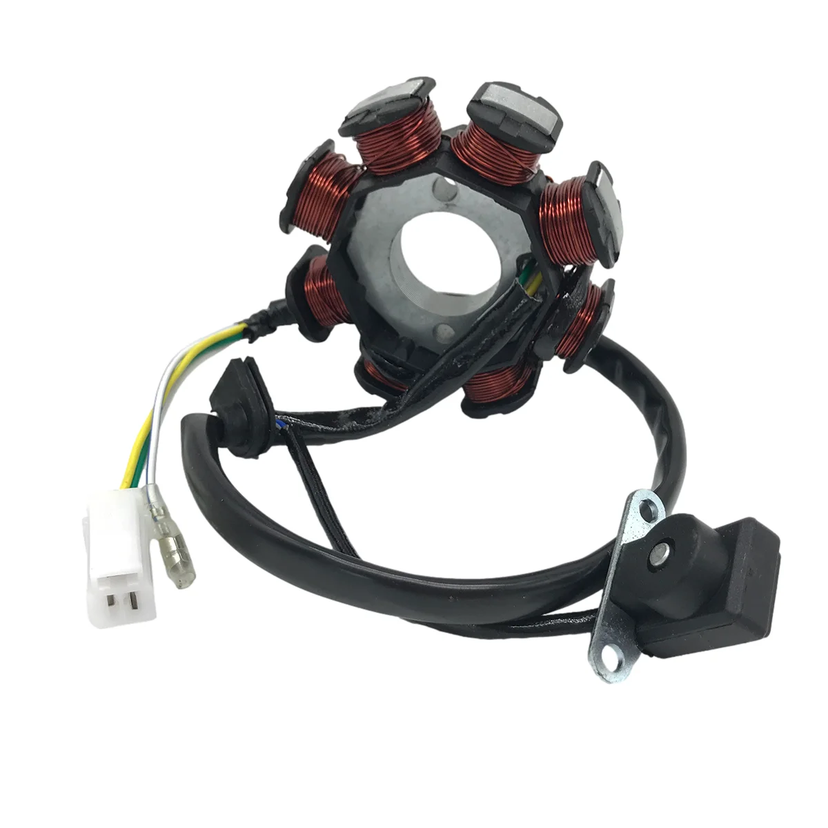 For GY6 50CC 125CC 150cc Scooter Motorcycle ATV 8 Pole Stator 4 Wires Magneto