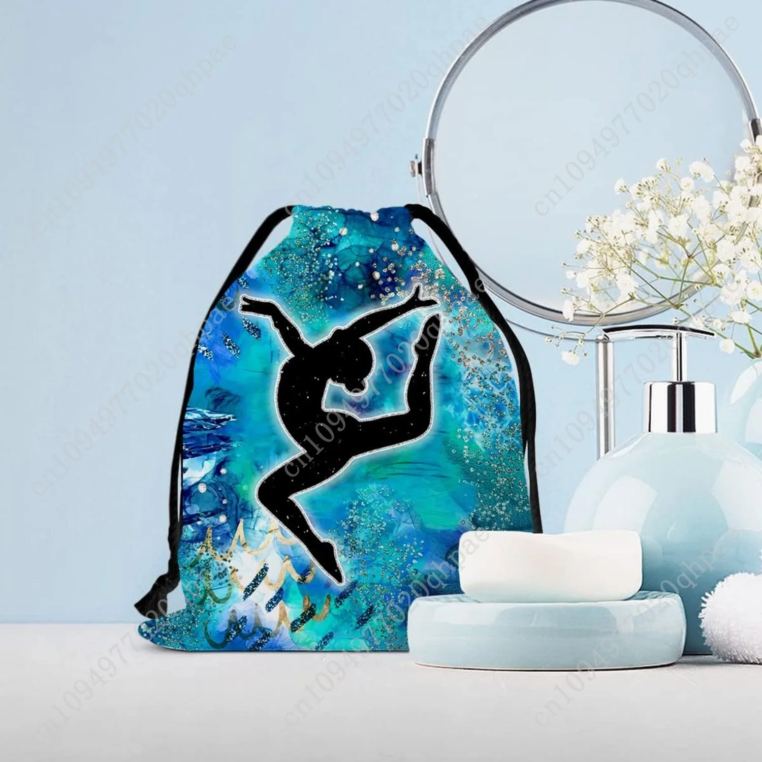 Gymnastics Drawstring Grip Bags Small Drawstring Bag Waterproof Gym Storage Pouch For Holding Gymnastics Grips