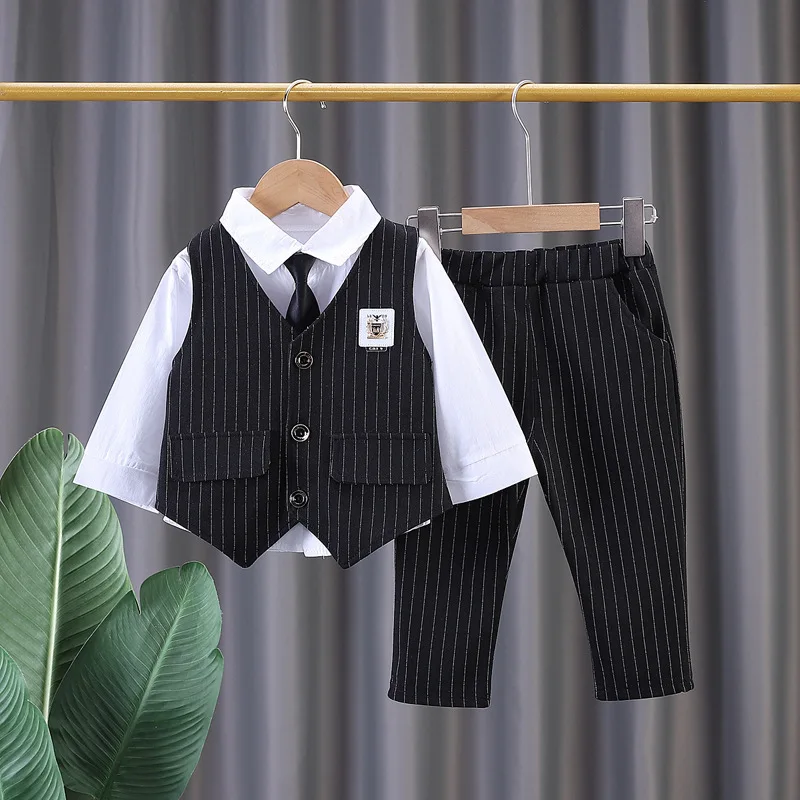 Children Suit Boy Dress Baby Suit Kids Clothes Boy Cloth Toddler Boy Clothes Kids Clothes فساتين الأطفال Conjuntos Para Niños