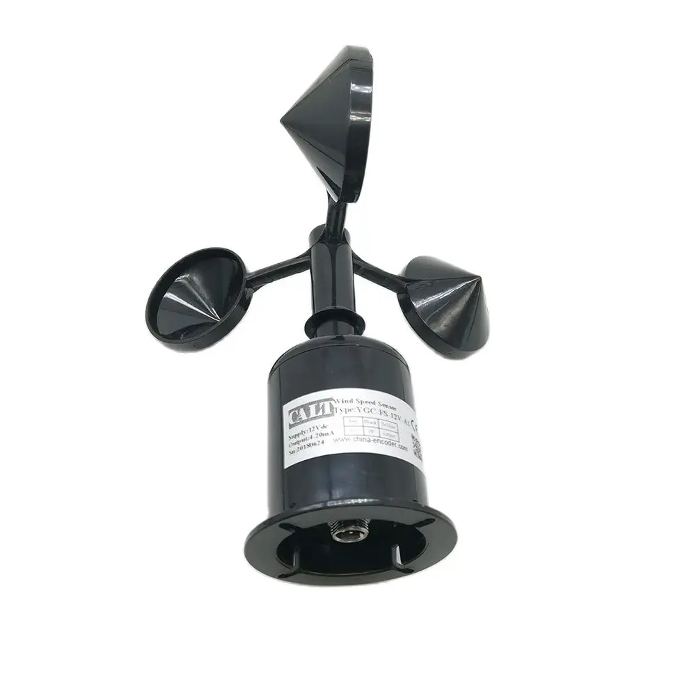 CALT 3 كوب سرعة الرياح متر نبض إشارة/0-5 فولت/RS485 إخراج رقمي سرعة الرياح الاستشعار
