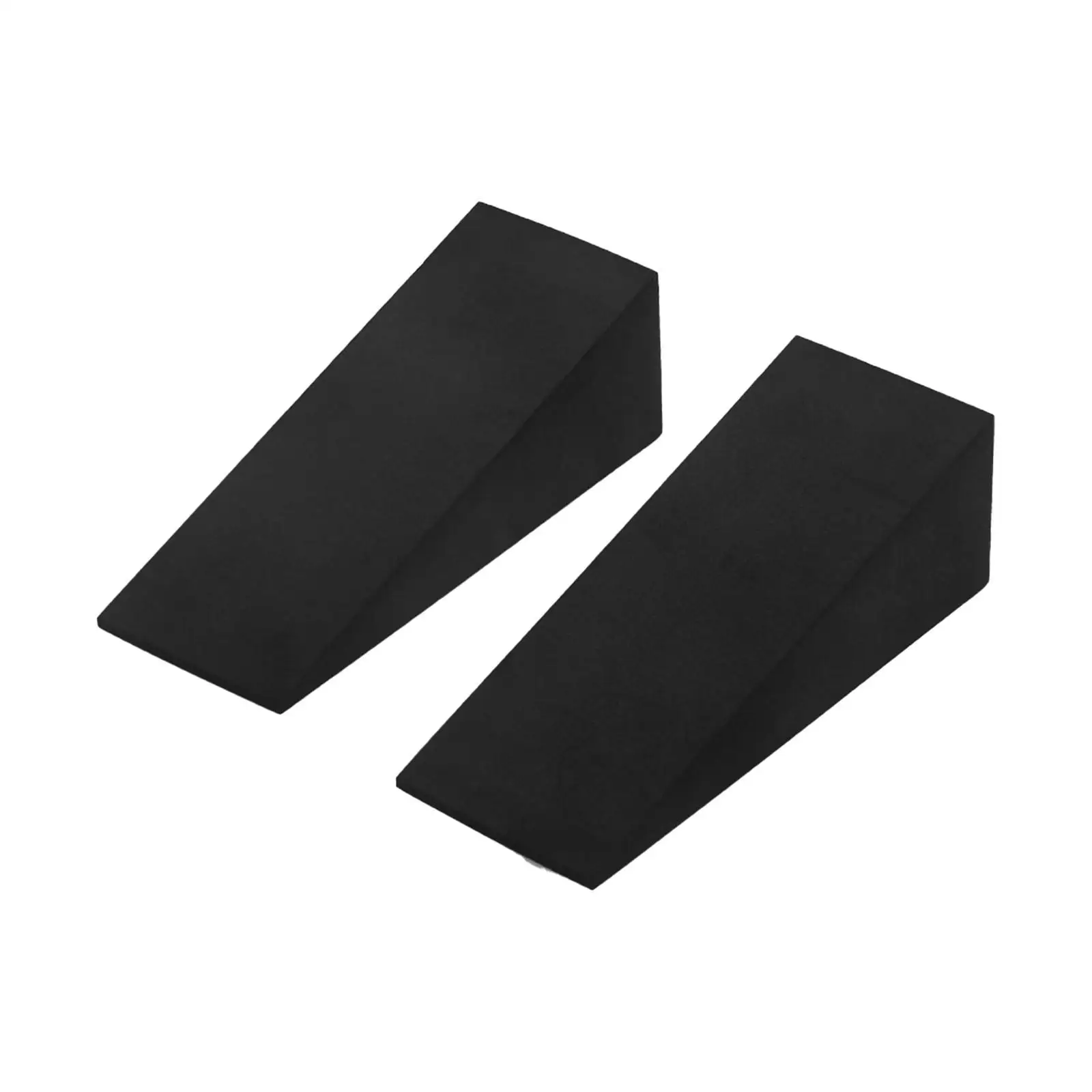 

2x Yoga Wedge Calf Stretch Slant Board Nonslip Heel Elevated Slanting Board