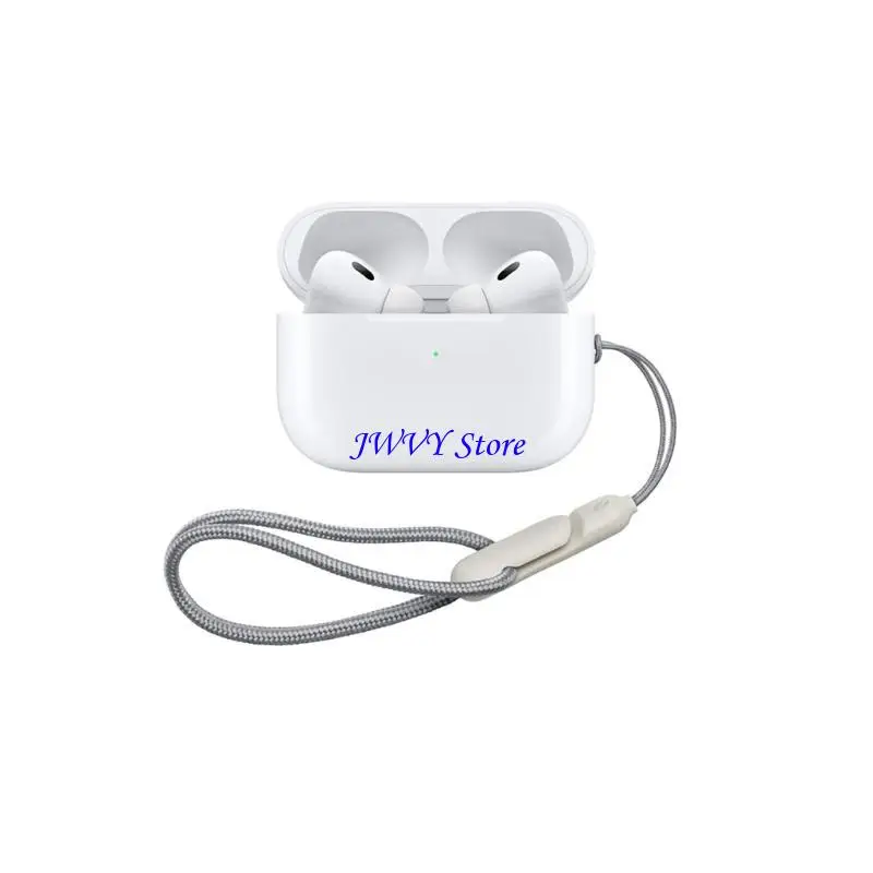 573A Nuevos auriculares Lanyard Wireless Compatible a los auriculares cubren cordero anti-goteo para 2