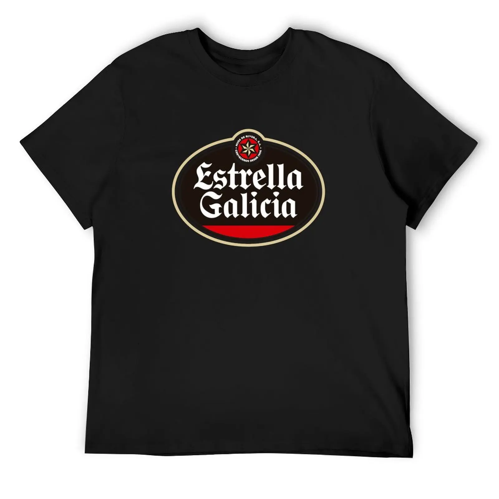 Estrella Galicia Beer Spain T-Shirt vintage graphic tee oversized graphic tee graphics men clothing