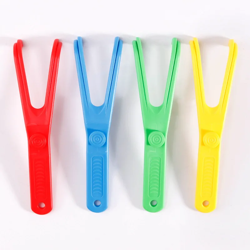 JNSUR 1Pcs Y-Type Floss Holder Interdental Cleaner Floss Accessory Replacement for Floss Picks Oral Care Tooth Picks Cleaning