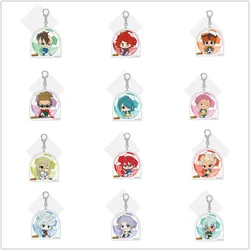 Game INAZUMA ELEVEN 11 Keychain Doll Anime Goenji Shiro Mamoru Endo Shuya Fubuki Atsuya Acrylic Keyring Pendant for Gift