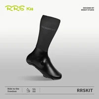 Rrskit-cubrecalzado protector para bicicleta de carretera, resistente al viento y al agua, ligero, elástico, práctico, de alta calidad