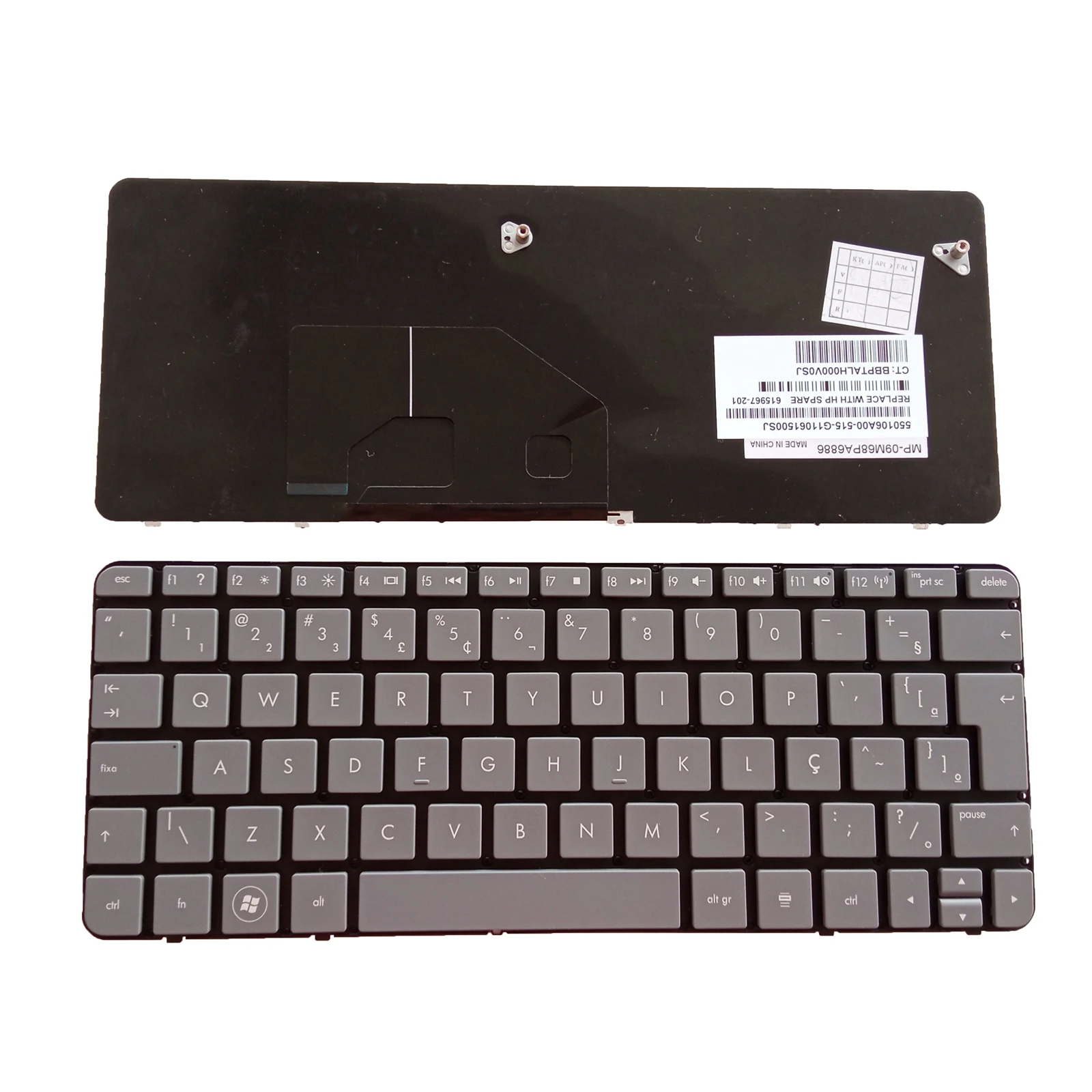 

Shen Zhen hot sale new laptop keyboard for HP Mini 100e 10.1 Inch Keyboard BR 615967-201