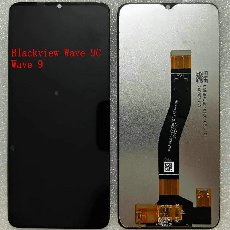 LCD for Blackview Wave 9C Wave 8C Wave 7C Wave 7 Wave 8 Wave 9 Wave 10 Wave 10C Touch Screen Display  Mobile Phone Accessories