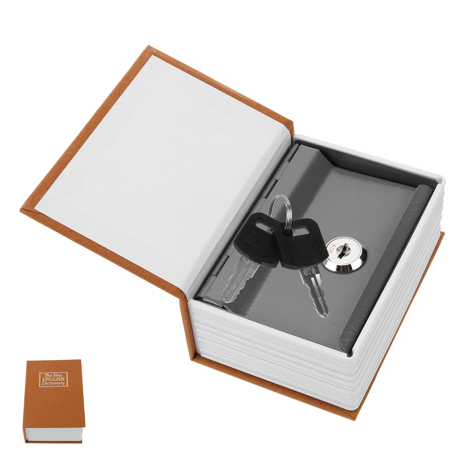 

Имитация книги, безопасная банка для наличных денег с замком, мини-копилка для хранения, копилка для девочек и мальчиков, декоративный экономный горшок для домашнего офиса