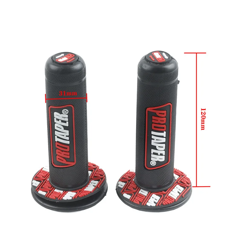 PRO Three-standard Vinyl Motorcycle Modification Accessories Handlebar Glue Off-road Vehicle Modified Handle Universal Factor... image 3