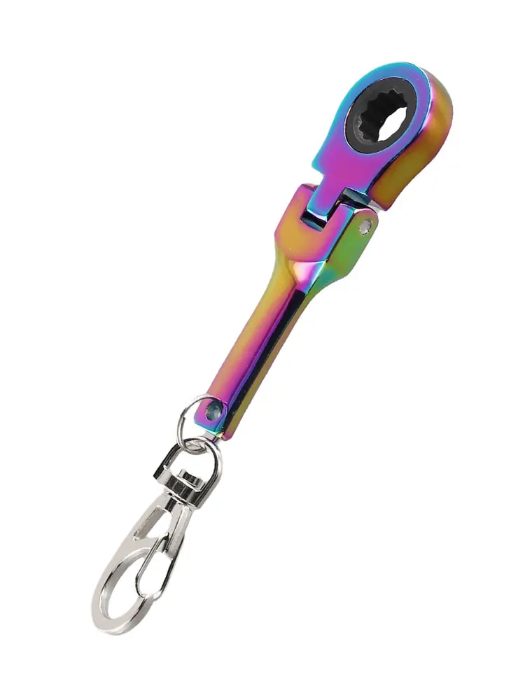 Rotatable Wrench 80*25mm 3.14*0.98'' Ratchet Spanner 4 Colors Available Compact Appearance Exquisite And Compact