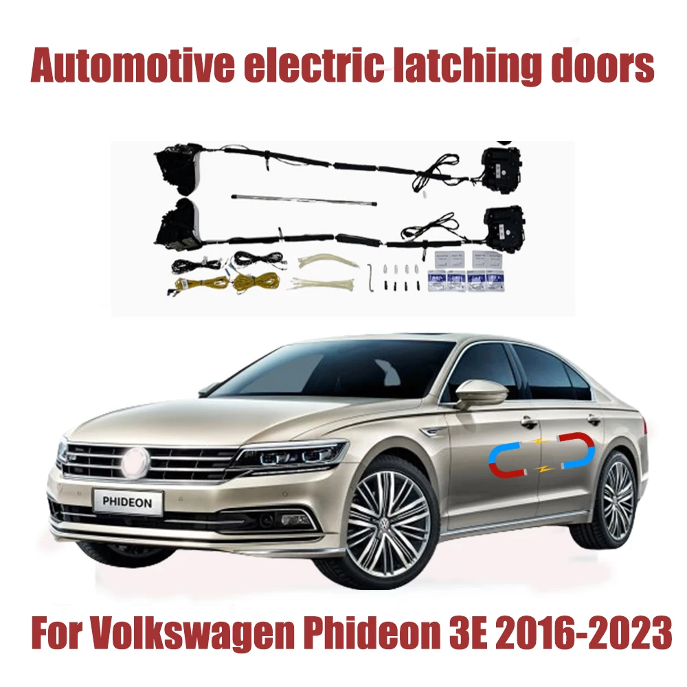 For Volkswagen Phideon 3E 2016-2023 Car Close Doors Super Silence Automatic Suction Door Power-assisted Closing Automatic Door