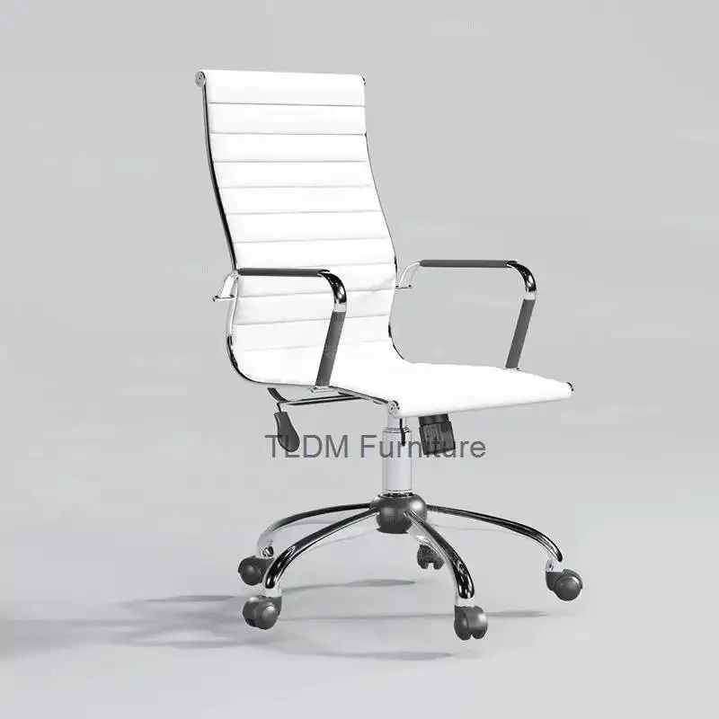 Simple Computer Chair Office Chair Comfortable Soft Cushion Back Chairs Modern Home Study Chairs Lift Rotation Conference Chairs