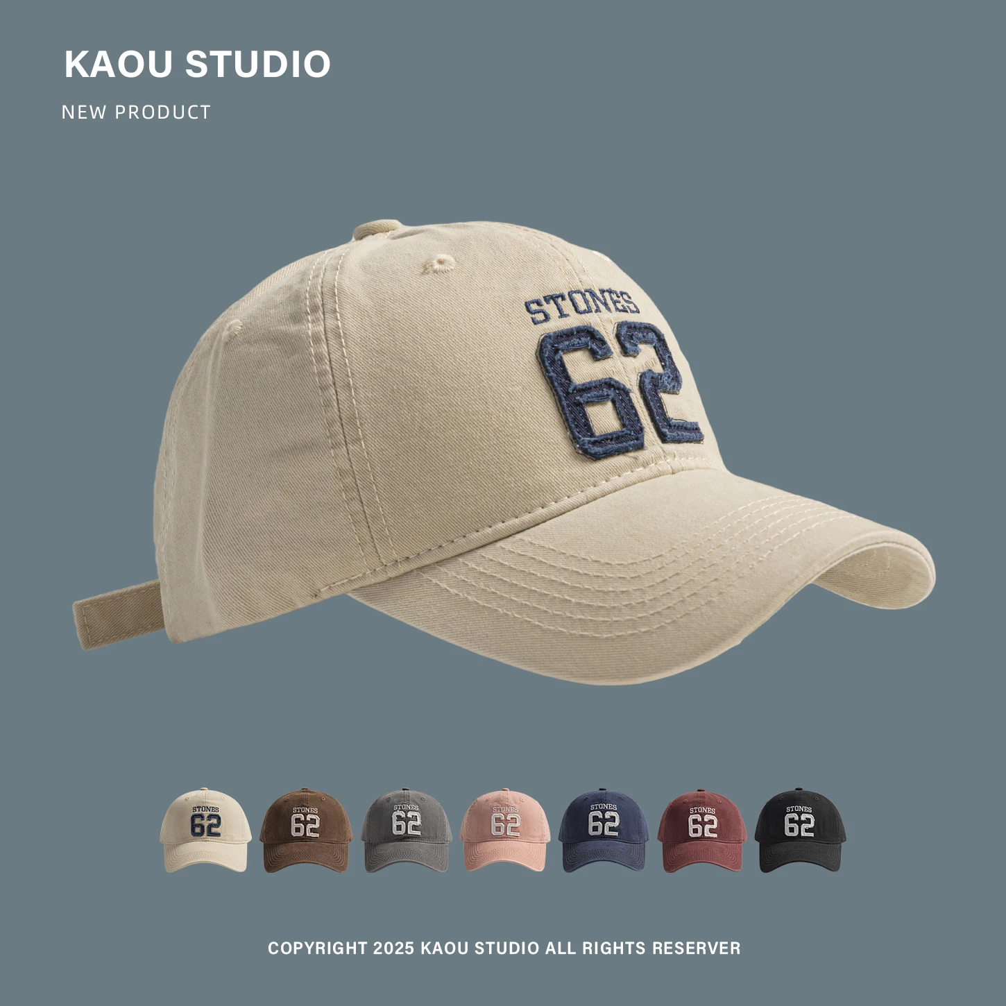 

Duckbill Cap Soft Top Face Slimming Sun Hat Casual Versatile Men's Baseball Cap