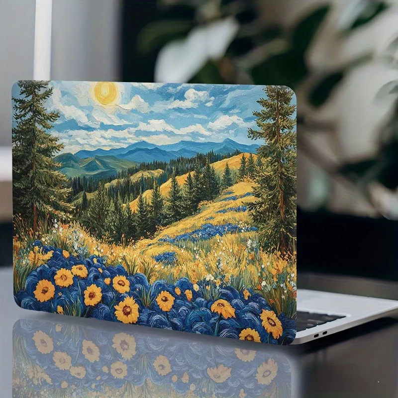 3Pcs Laptop Skin Sticker, 1pcs D-ready, Scratch-resistant, Self-adhesive, PVC Material, Creative High Quality, DIY, with Theme D