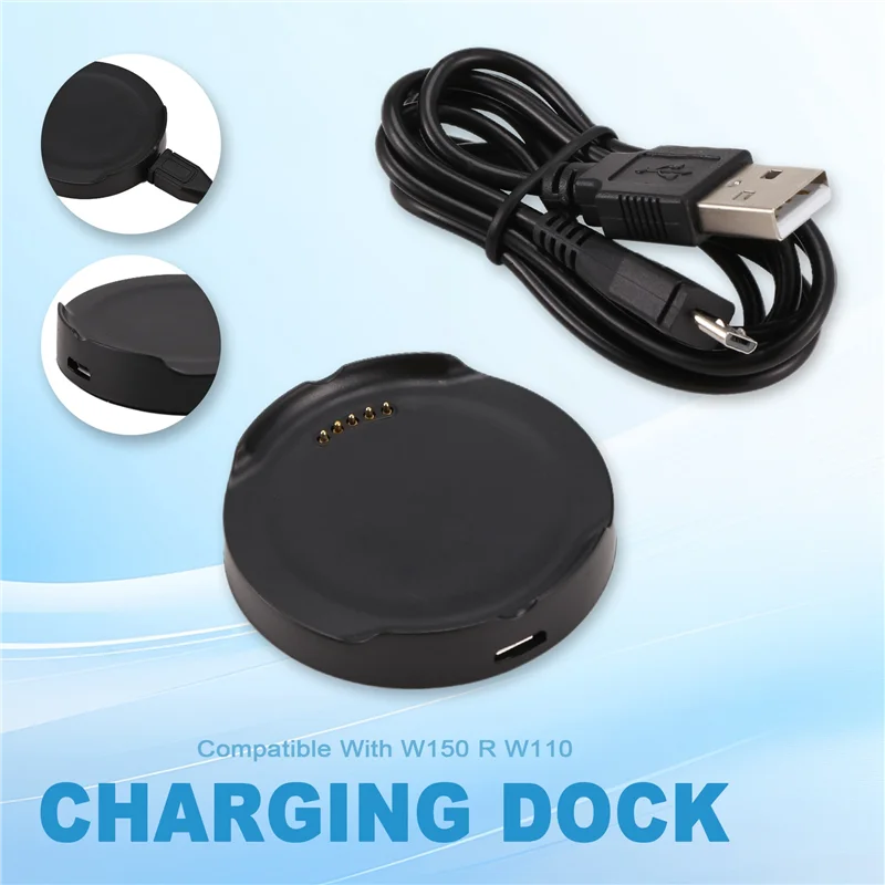 A98Z Charging Dock USB Charger Cradle Cable For  G Watch Urbane W150 R W110 Smartwatch