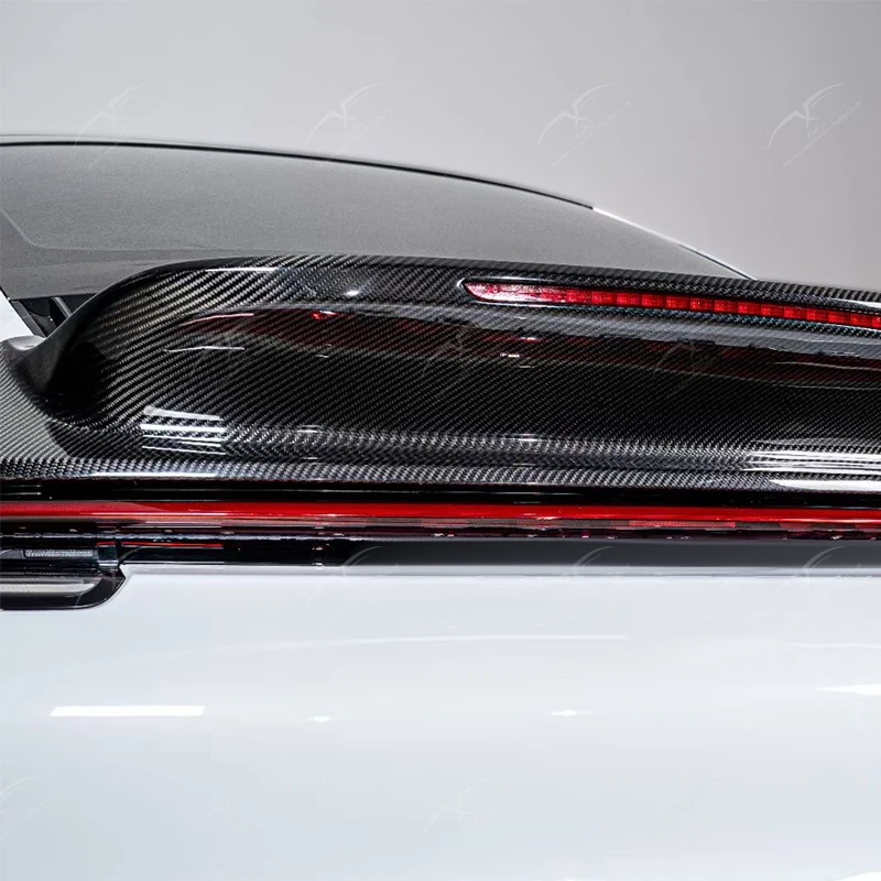 Ducktail difusor traseiro com alta fibra de carbono spoiler, adequado para porsche 992 series upgrade, modelo sc