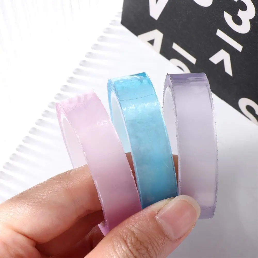 Relaxing Sticky Ball Rolling Tapes Making Colored Ball Colorful Rolls Adhesive Tapes DIY Crafting Ball Sticky Tapes Party